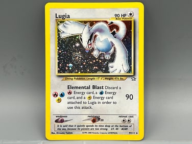 2000 Pokemon Neo Genesis Lugia Holo #9/111