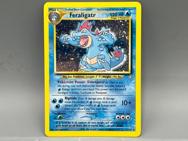 2000 Pokemon Neo Genesis Feraligatr Holo #5/111