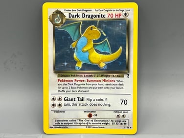 2002 Pokemon Legendary Collection Dark Dragonite Holo #5/110