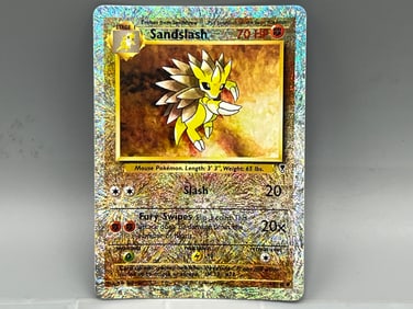 2002 Pokemon Legendary Collection Sandslash Reverse Foil #62/110