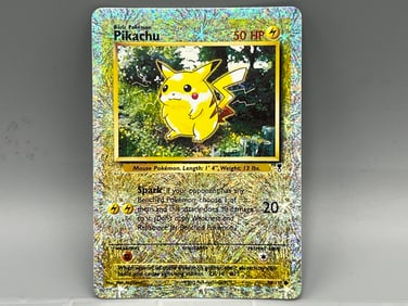 2002 Pokemon Legendary Collection Pikachu Reverse Foil #86/110