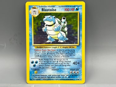 1999 Pokemon Base Set Blastoise Holo #2/102