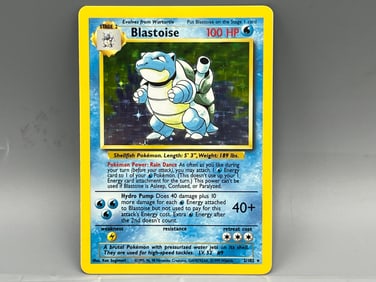 1999 Pokemon Base Set Blastoise Holo #2/102