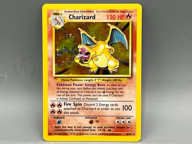 1999 Pokemon Base Set Charizard Holo #4/102
