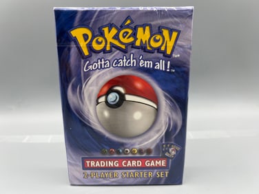 1999 Pokemon Base Set Unopened & Factory Sealed 2-Player Starter Set