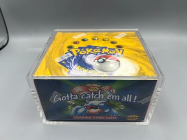 1999 Pokemon Base Set Unlimited Factory Sealed Booster Box - 36 Packs