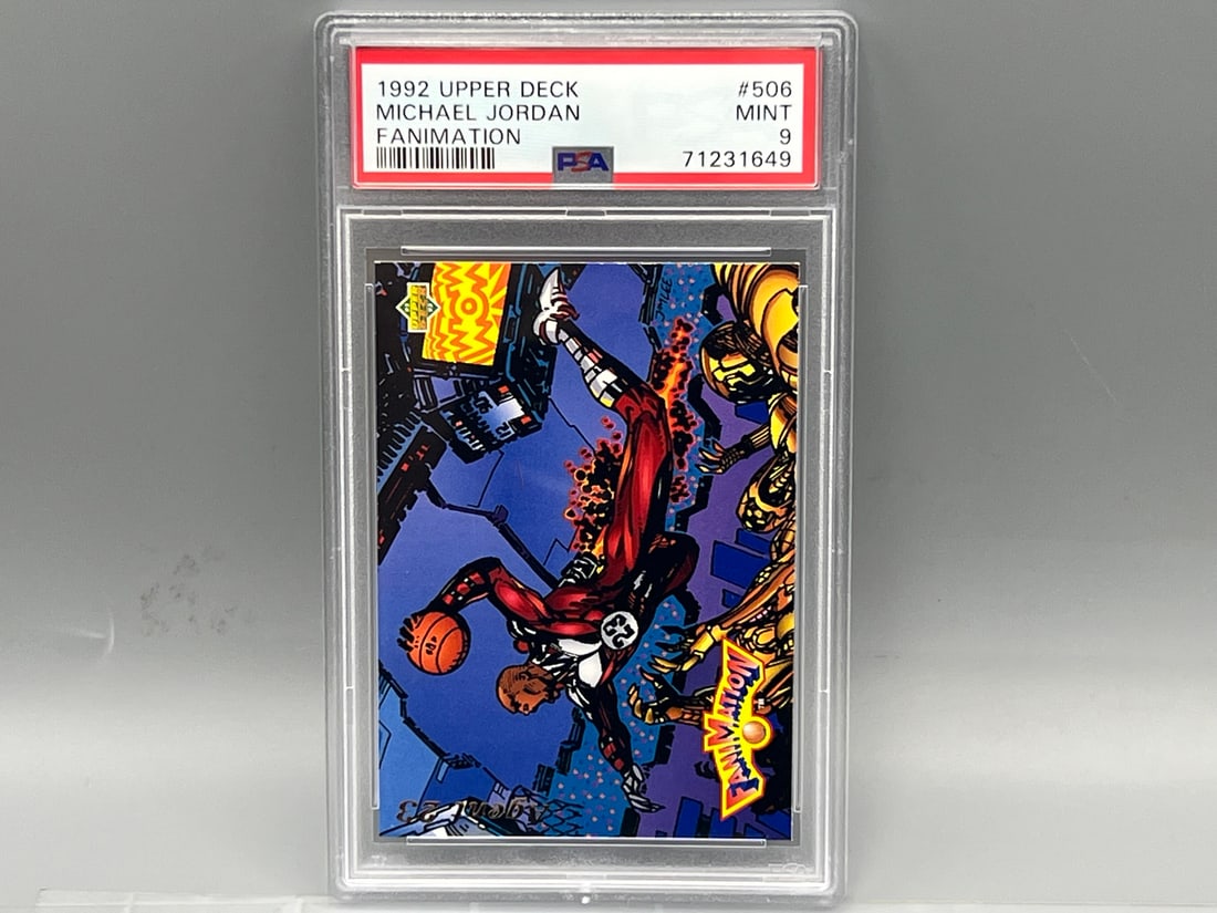 1992 Upper Deck Michael Jordan Fanimation #506 PSA Mint 9 (1 of 2)