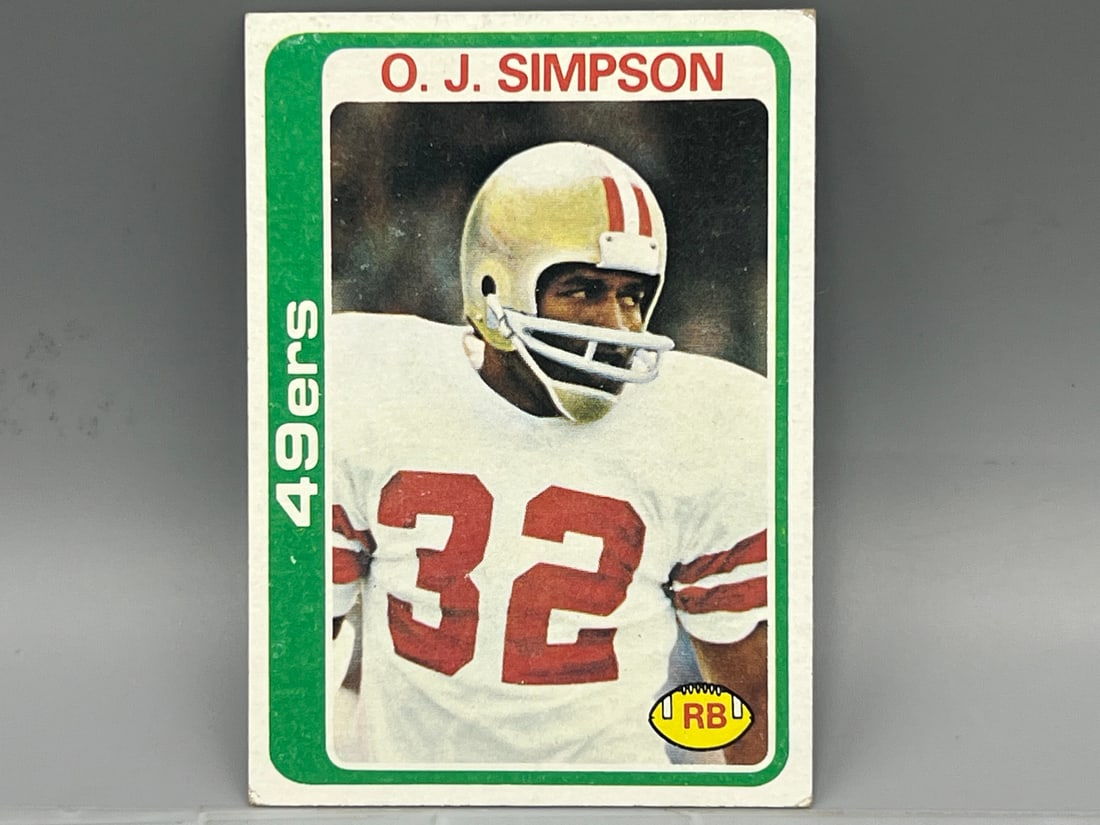 1978 Topps O.J. Simpson #400: 1978 Topps O.J. Simpson #400