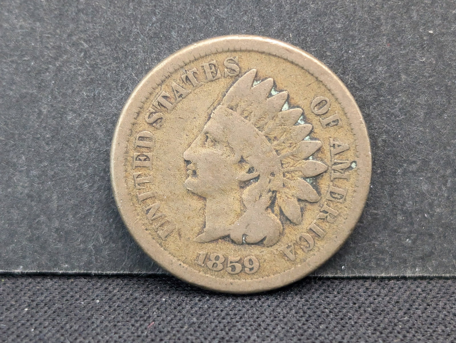 1859 Indian Head Cent. First Year, Tough Date (1 of 2)