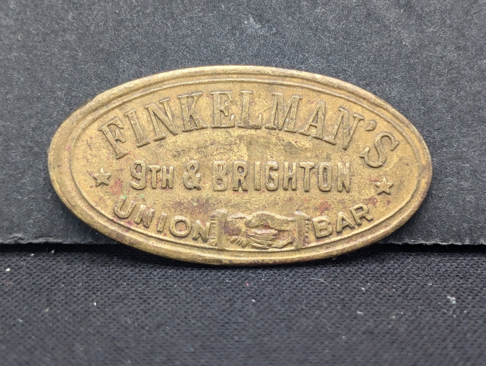 Finkelman's Union Bar Token (1 of 2)