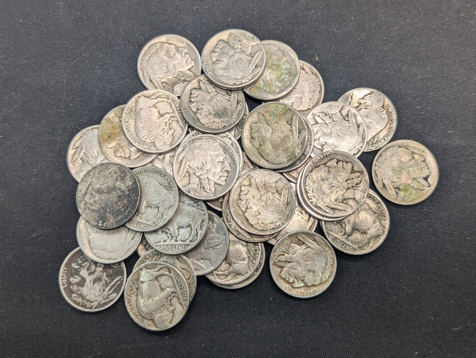 40 - 1925 Buffalo Nickels (1 of 3)