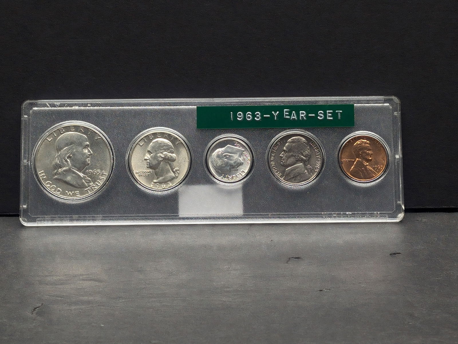 1963 Year Coin Set in Whitman Case (Includes Silver) (1 of 2)