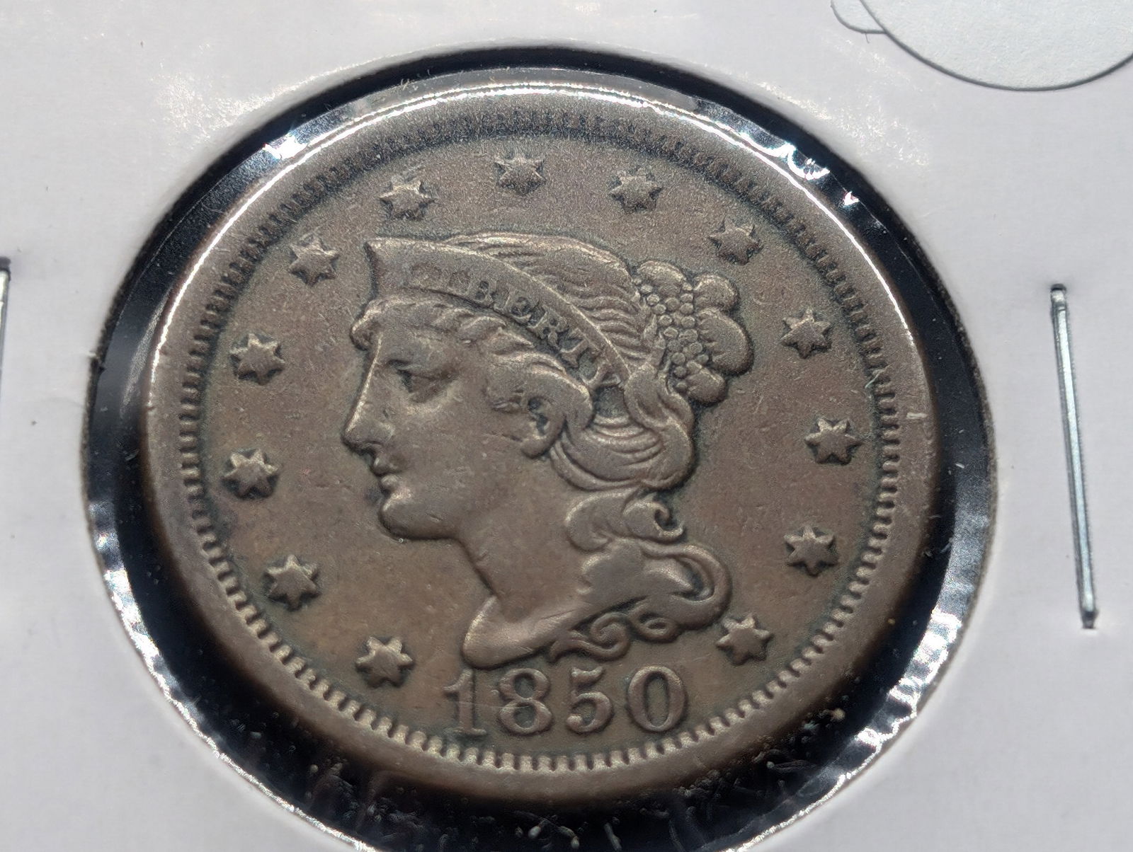 1850 Large Cent nice coin (1 of 3)
