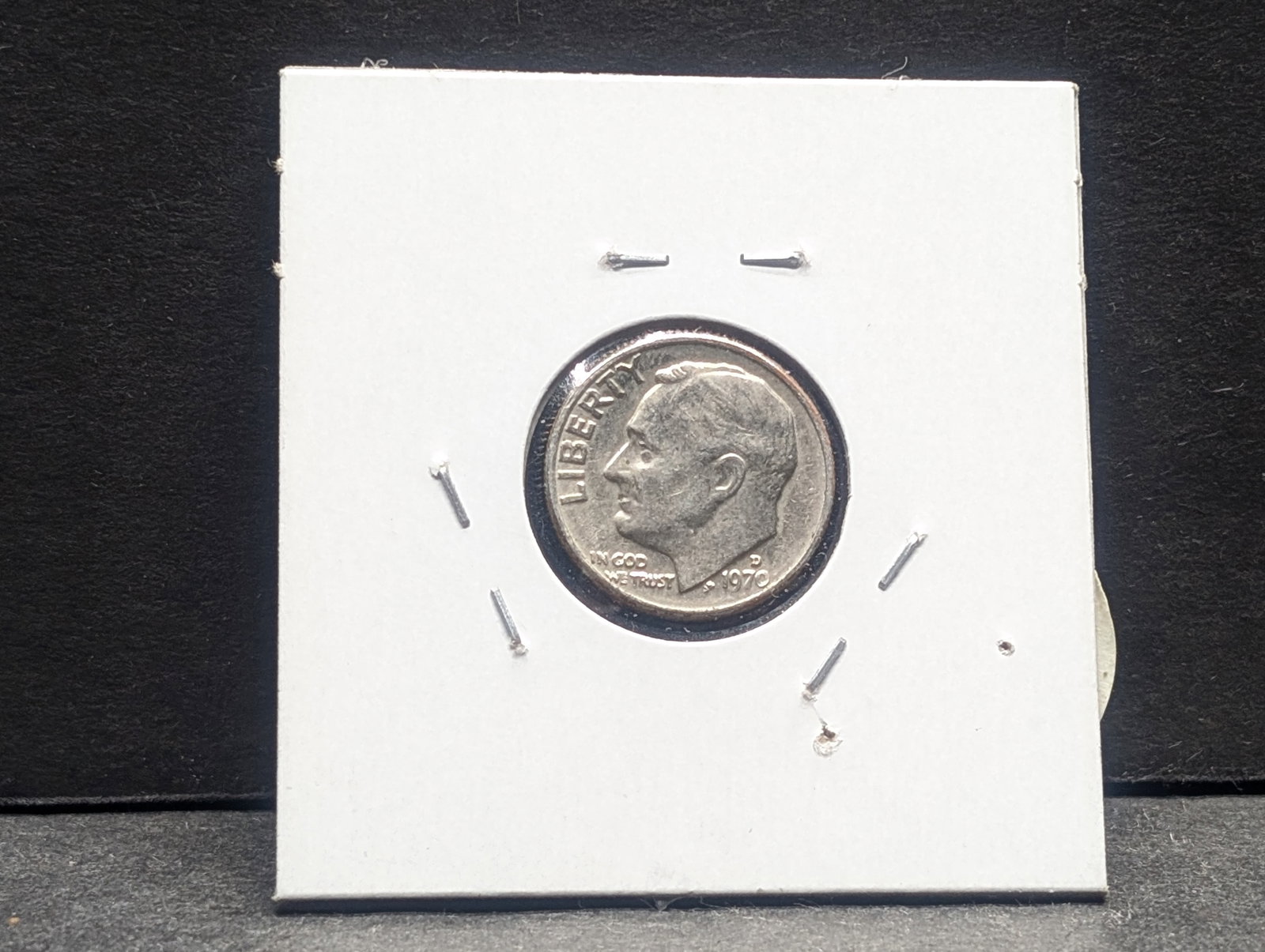 1970-D Roosevelt Dime -FS 901 Variety Reverse of 1968: 1970-D Roosevelt Dime -FS 901 Variety Reverse of 1968