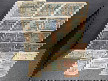 25 German mark Notes