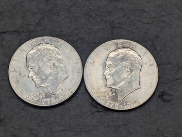(2) Eisenhower Centennial Dollars