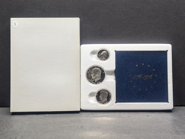 1976-S 3 Piece Silver Set