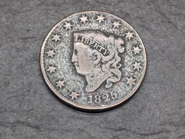 1825 Large Cent Matron Head