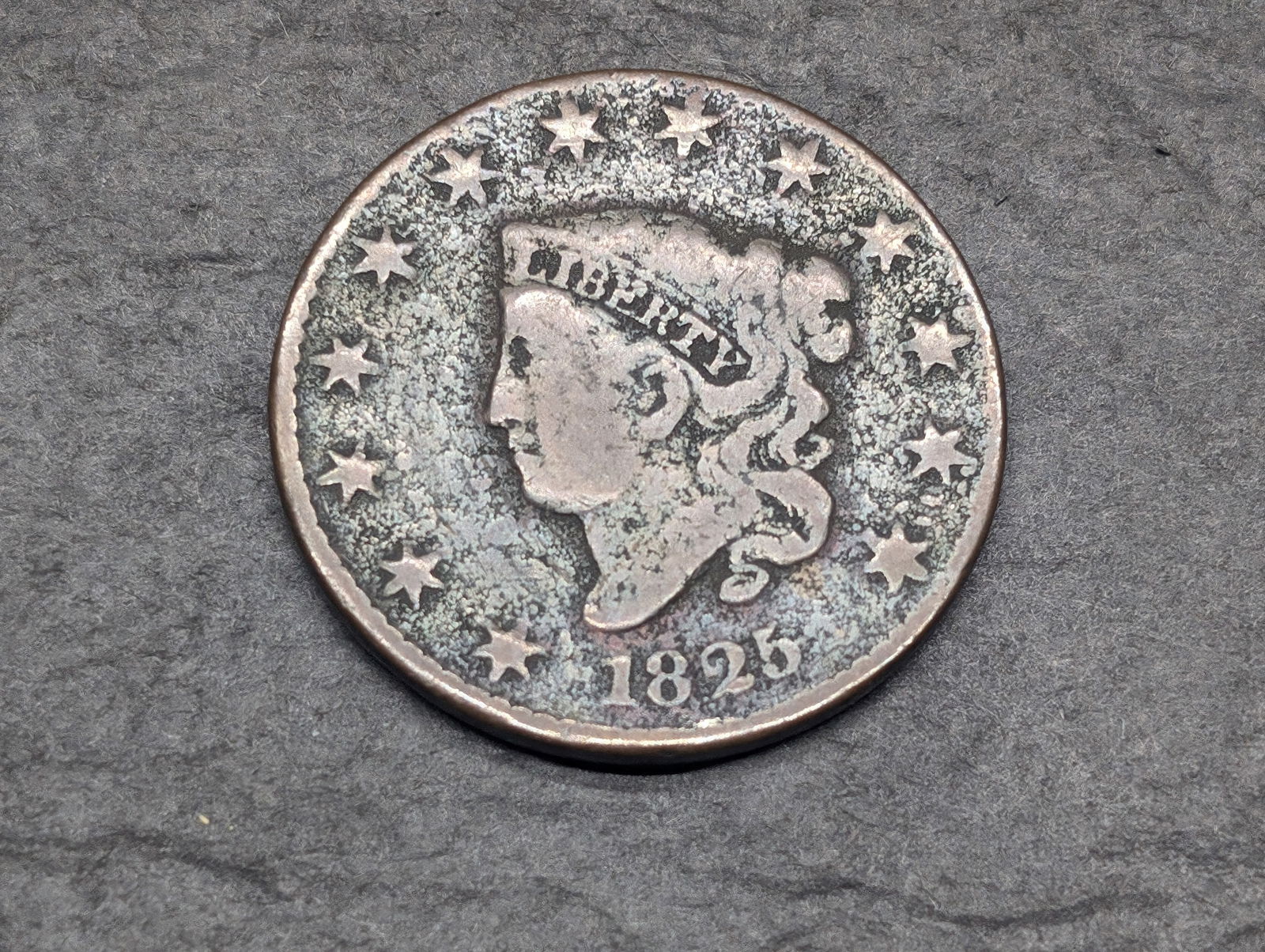 1825 Large Cent Matron Head (1 of 2)