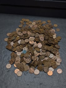 4.67 Pound Bag Copper Lincoln Pennies