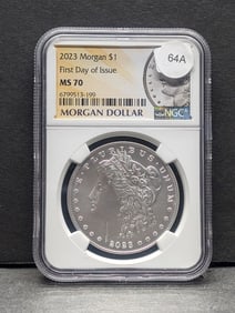 2023 Morgan Silver Dollar MS 70 NGC