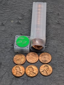 (44) Red 1964 Lincoln Pennies