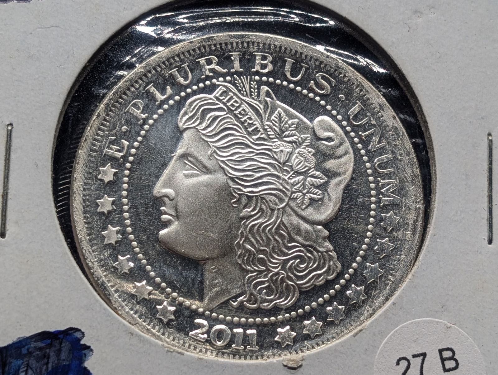 2011 Morgan Bullion One ounce Silver (1 of 3)