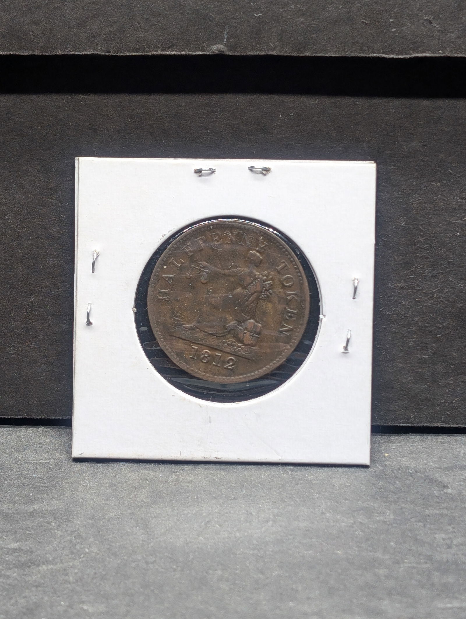 1812 Tiffin Half Penny Token - LC-48A1 (1 of 2)