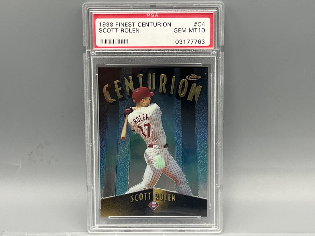 1998 Finest Centurion Scott Rolen #403/500 PSA Gem Mint 10 (1 of 2)