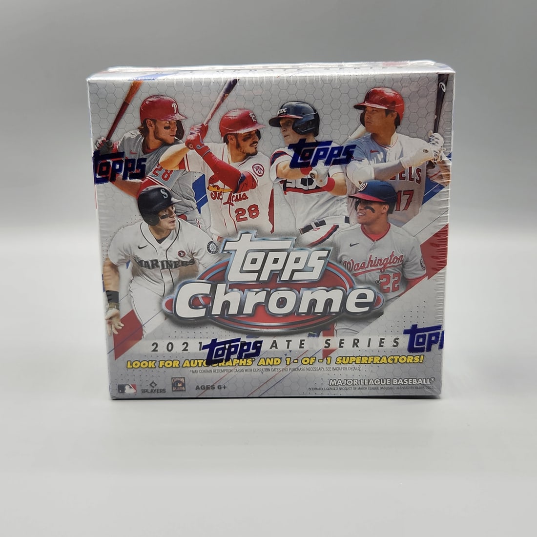 2021 Topps Chrome Update Baseball Mega Box (1 of 2)