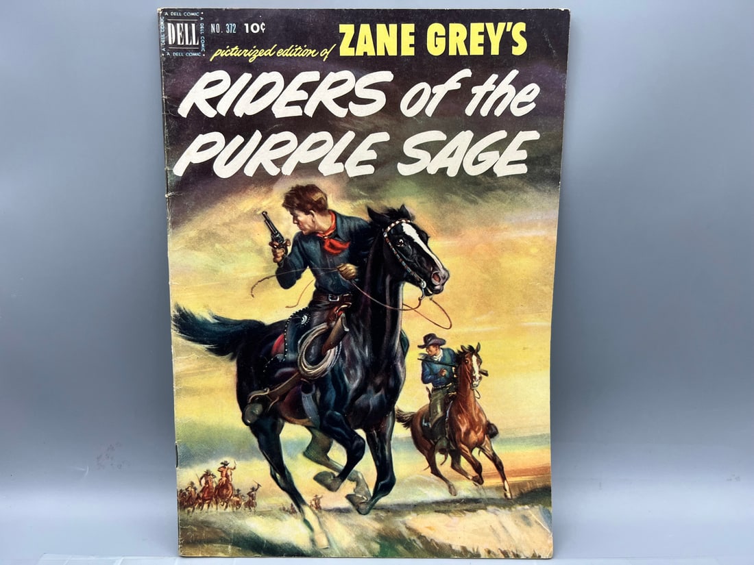 Dell Four Color #372 Zane Grey's Rider of The Purple Sage (1 of 5)