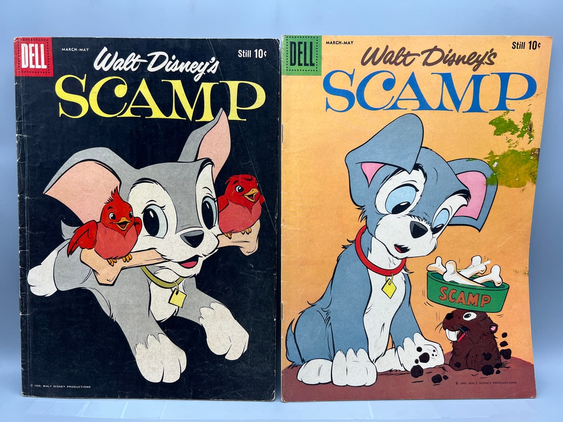 Walt Disney's Scamp #9 & #13 (1 of 5)