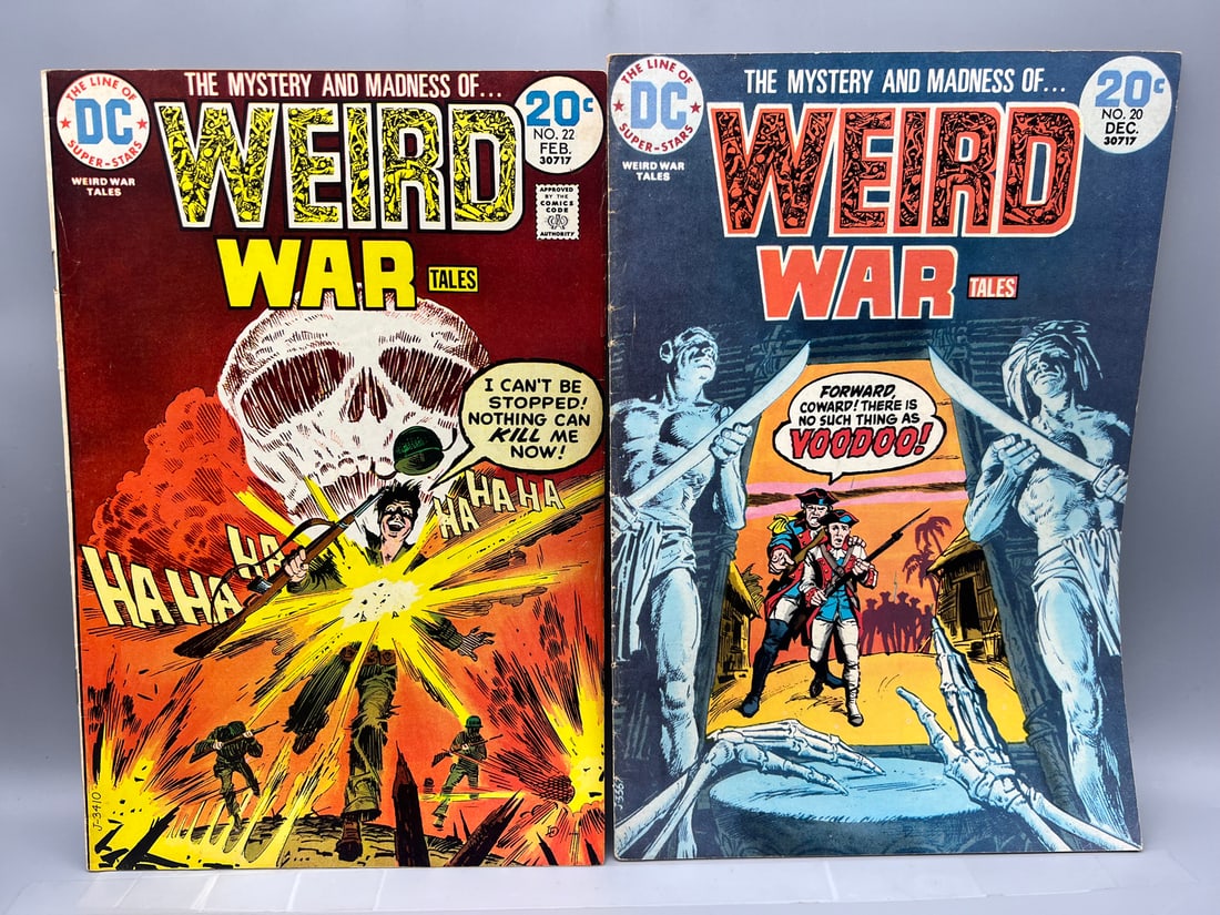 Weird War Tales #20 & #22: Weird War Tales #20 & #22