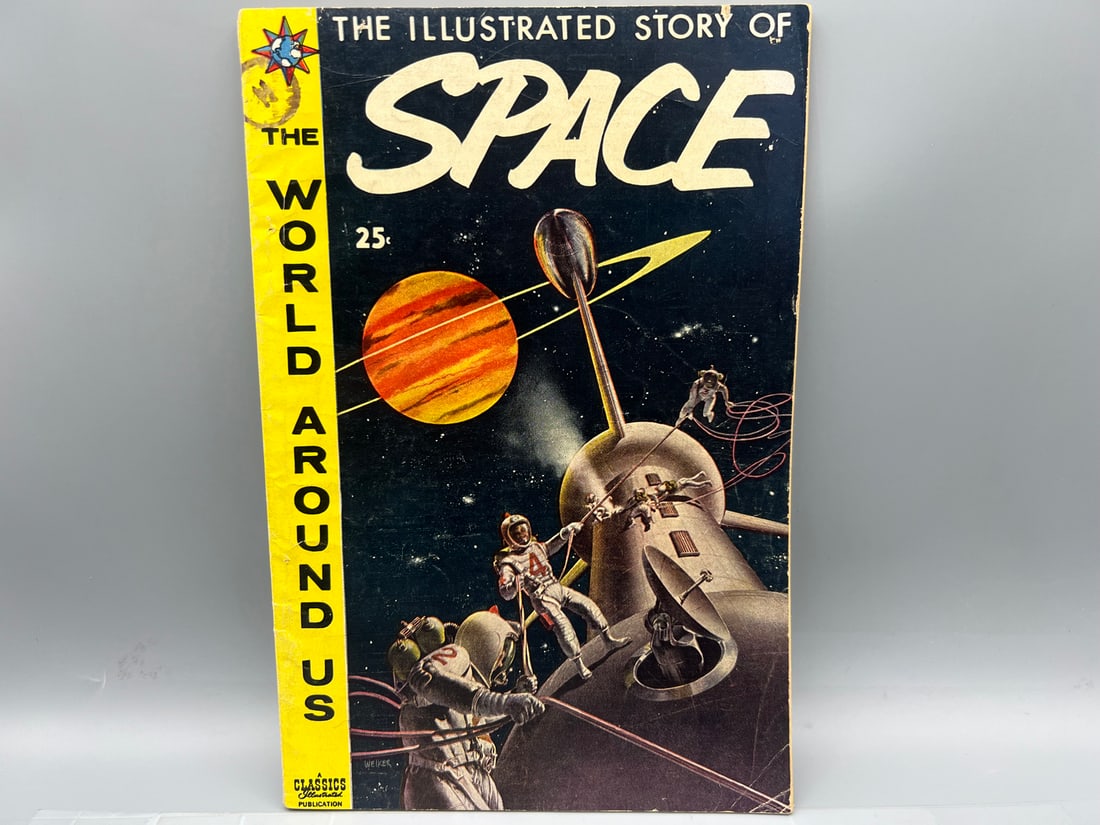 Classics Illustrated The World Around Us #5 - Space - Ingels Art (1 of 4)