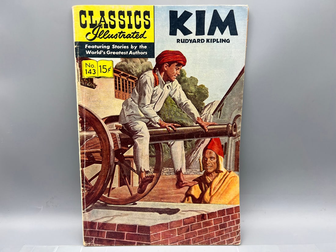 Classics Illustrated #143 - Kim by Rudyard Kipling: Classics Illustrated #143 - Kim by Rudyard Kipling