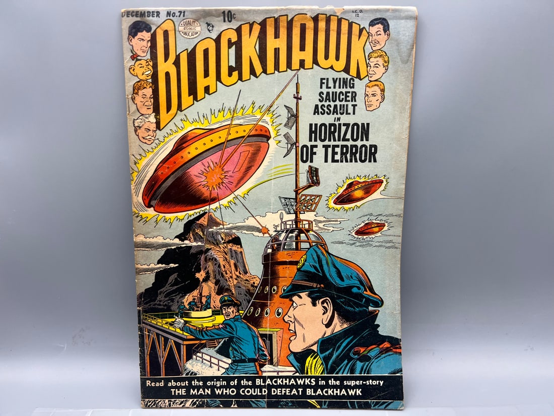 Blackhawk #71 - Origin Retold - Flying Saucer cover (1 of 5)