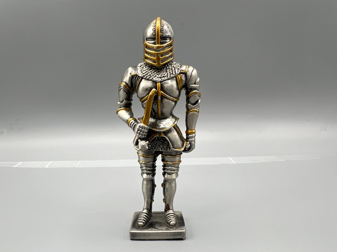 Summit Collection Medieval Knight Pewter Figurine (1 of 3)