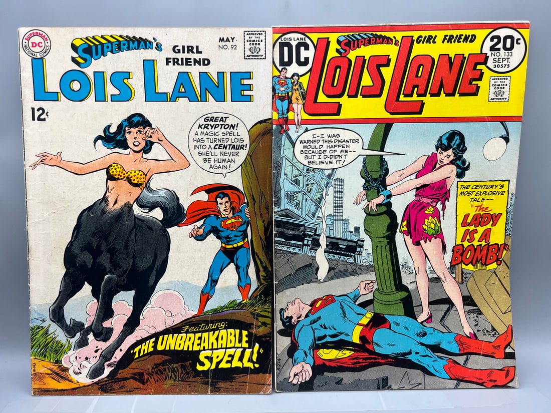 Superman's Girlfriend Lois Lane #92 & #133: Superman's Girlfriend Lois Lane #92 & #133