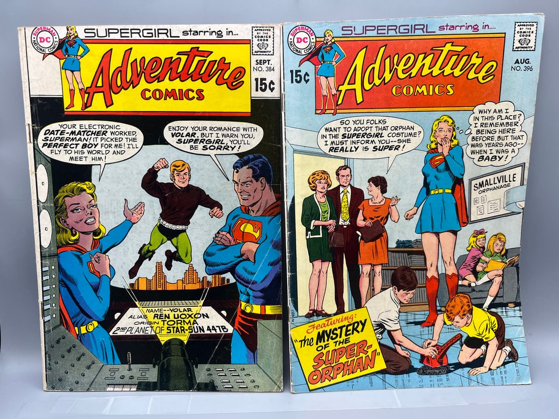 Adventure Comics #384 & #396 (1 of 5)