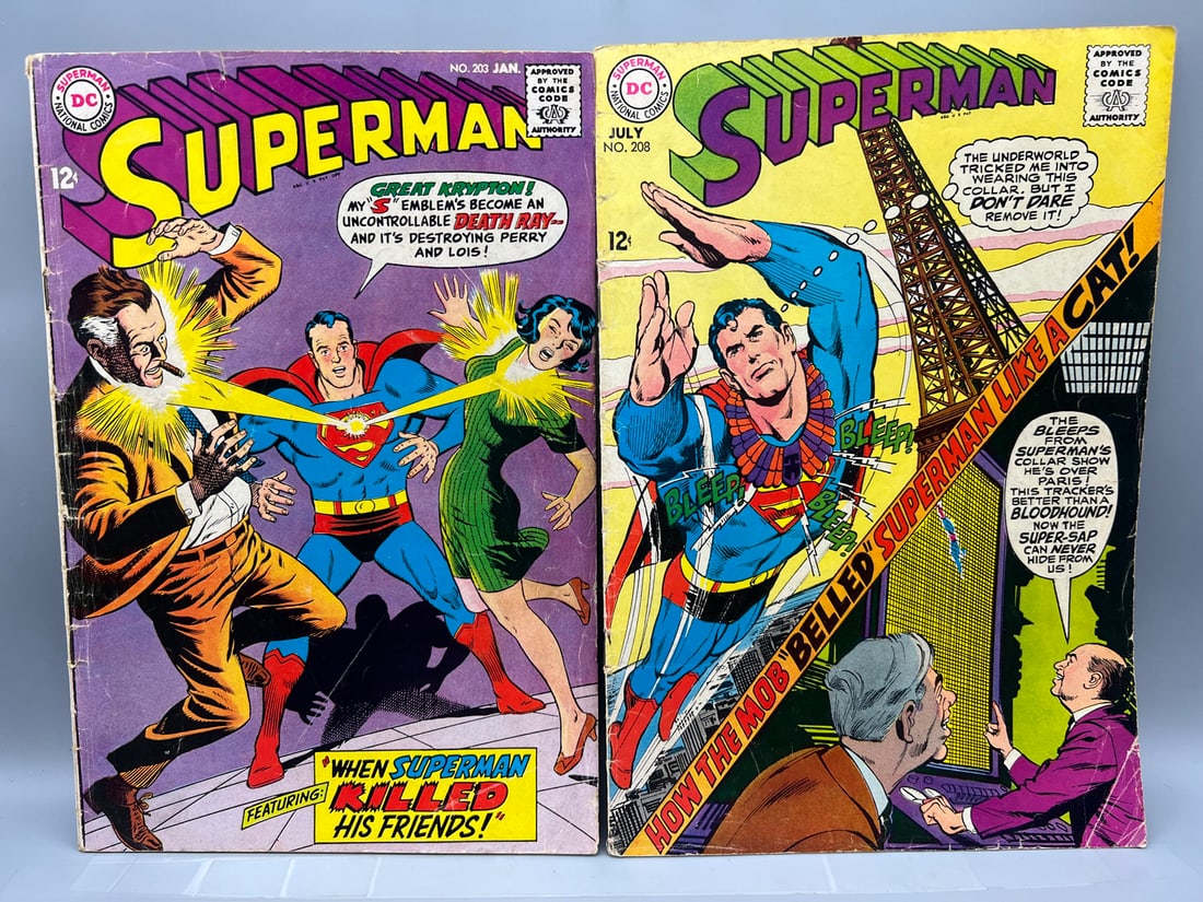 Superman #203 & #208: Superman #203 & #208