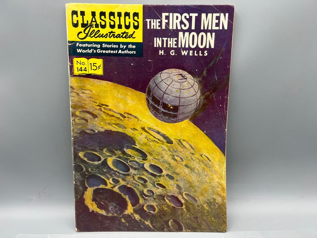 Classics Illustrated #144 - First Men In The Moon - Woodbridge Williamson Torrez Art: Classics Illustrated #144 - First Men In The Moon - Woodbridge Williamson Torrez Art