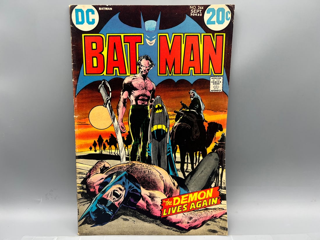 Batman #244 - Neal Adams Art - Rha's Al Ghul & Talia appearance: Batman #244 - Neal Adams Art - Rha's Al Ghul & Talia appearance