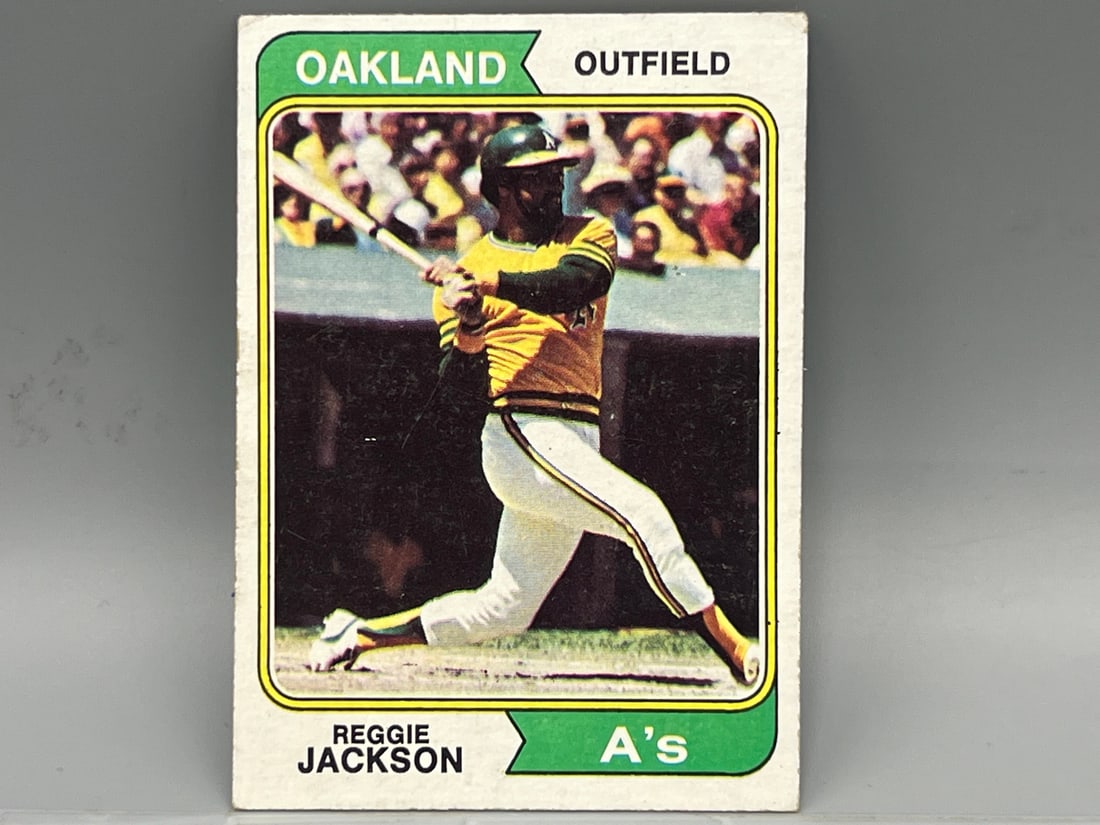 1974 Topps Reggie Jackson #130: 1974 Topps Reggie Jackson #130