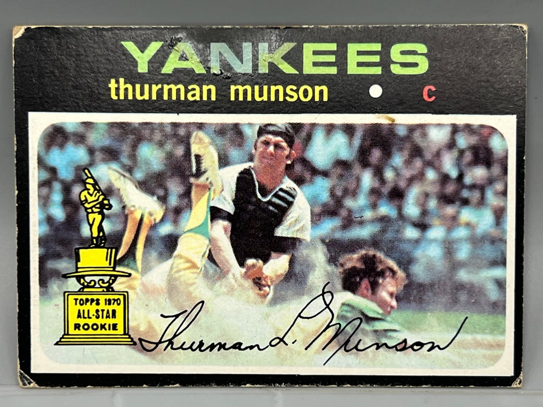 1971 Topps Thurman Munson 2nd Year #5 (1 of 2)