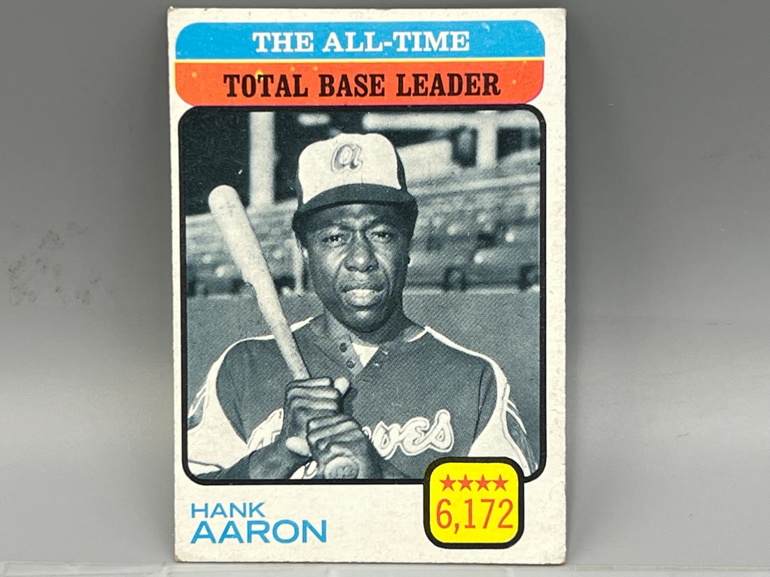 1973 Topps Hank Aaron All Time Total Base Leaders #473 (1 of 2)