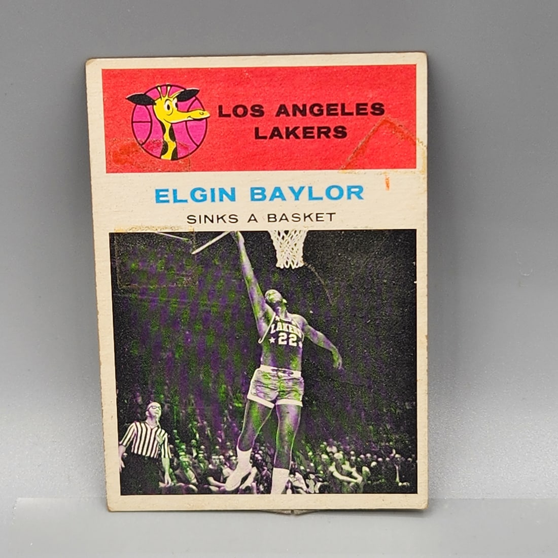 1961 Fleer Elgin Baylor #46 Rookie HOF (1 of 2)