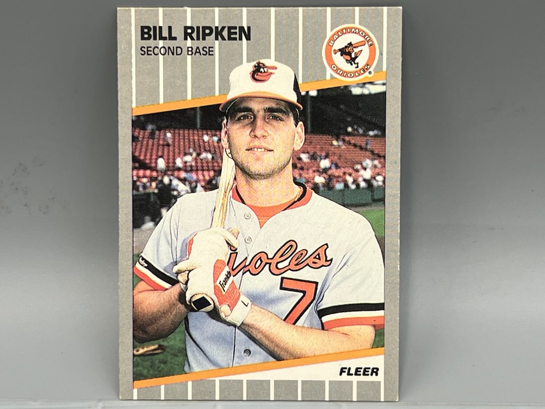 1989 Fleer Bill Ripken Black Box Error #616 (1 of 2)