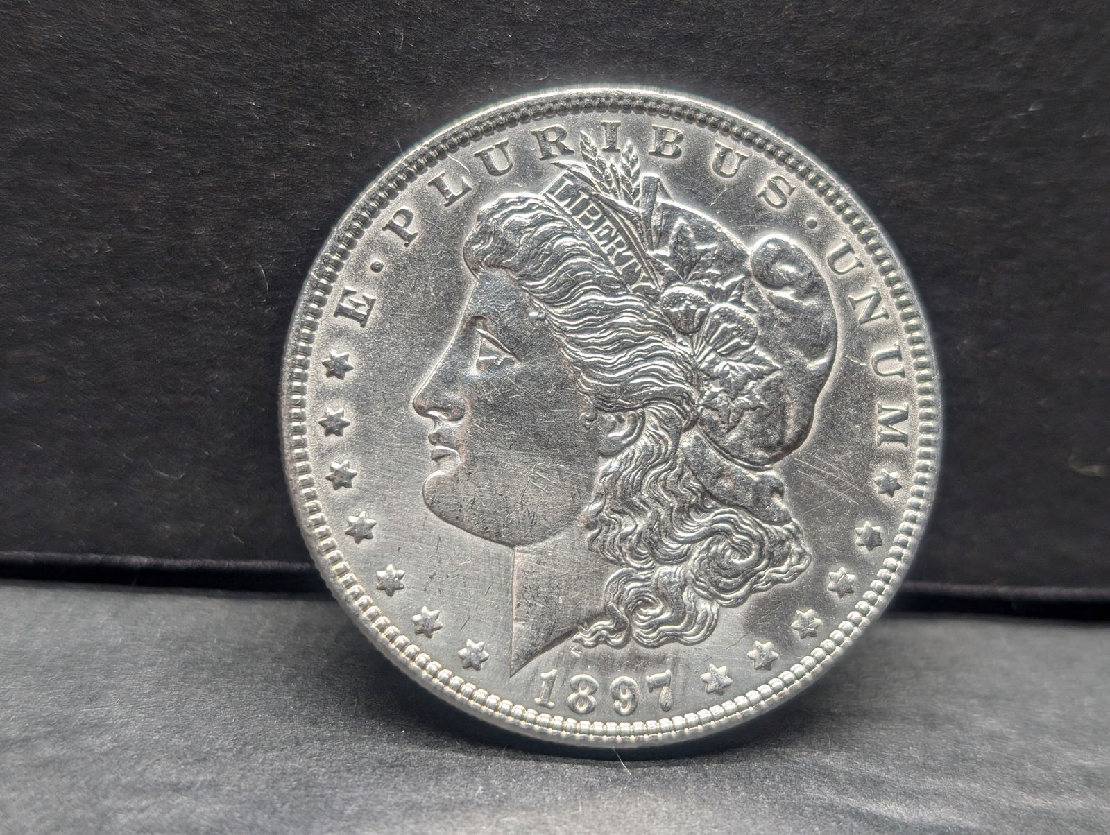 **BRIGHT & FLASHY in HIGH GRADE** 1897 Morgan Silver Dolar