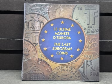 Europe's Vanishing Coins - The Last of European Coins w/ COA (Sealed)
