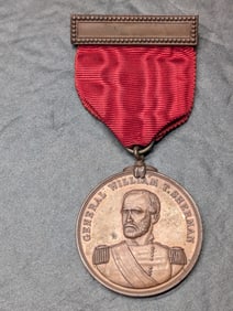 1902 William Tecumseh Sherman Medal from the 36th Encampment of the Grand Army of the